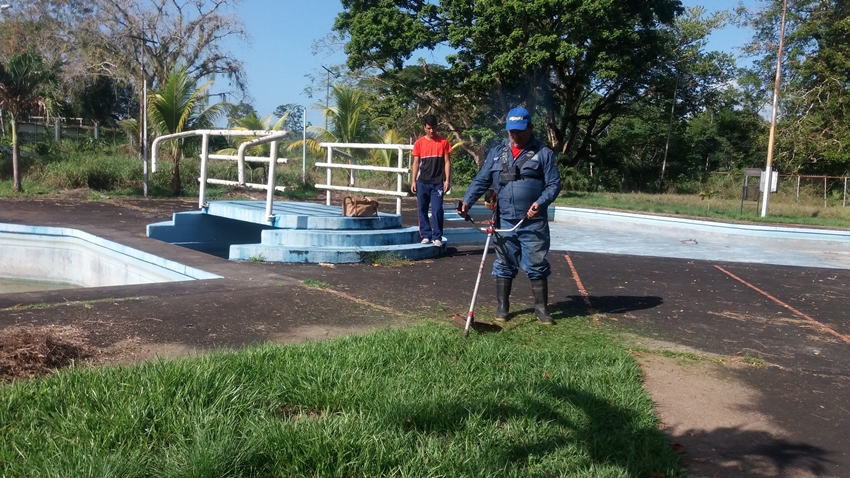 Fundación Nuestra Tierra inició recuperación de espacio turístico en Caripito, Monagas.